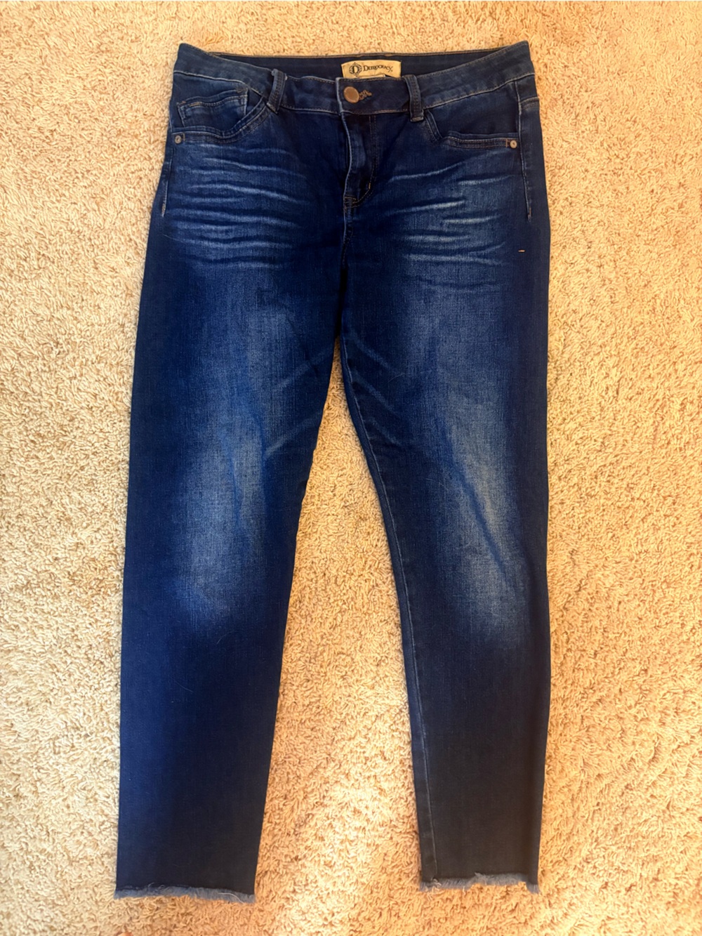 Democracy Seamless Ankle Skimmer Jeans Size 10
